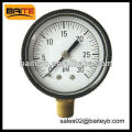 ABS plastic case pressure Gauge Meter with Crimped Bezel